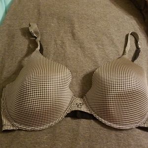 Bra houndstooth pattern size 38d